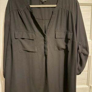 Black Long Sleeve Blouse